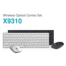 Rapoo X9310 Wireless Ultra Slim Aluminum Alloy Keyboard Mouse Combo